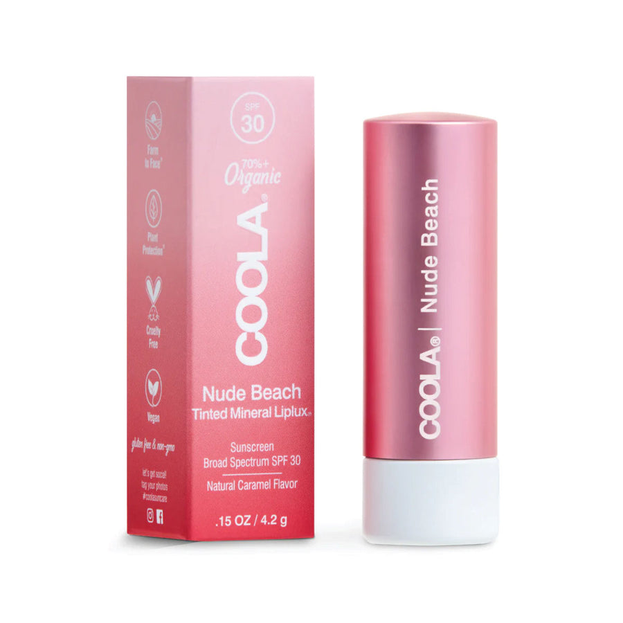 Coola Mineral Liplux Organic Tinted Lip Balm Sunscreen SPF 30