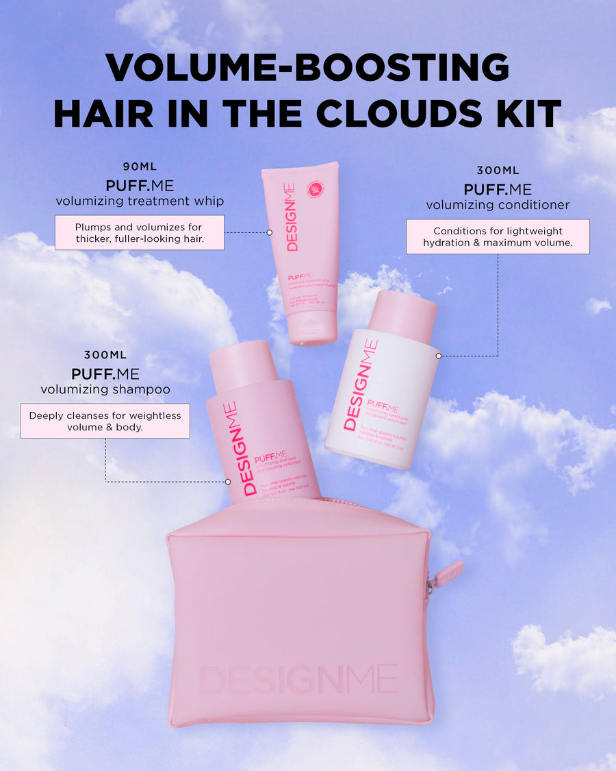 DESIGNME PUFF.ME Hair in the Clouds Volume Kit