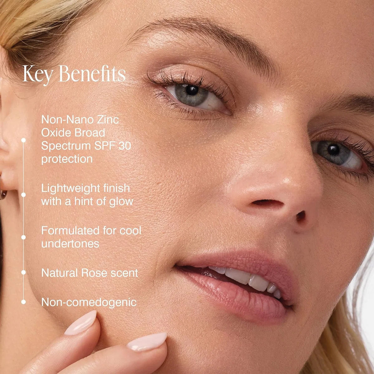 Coola Rosilliance Tinted Moisturizer Organic Sunscreen SPF 30