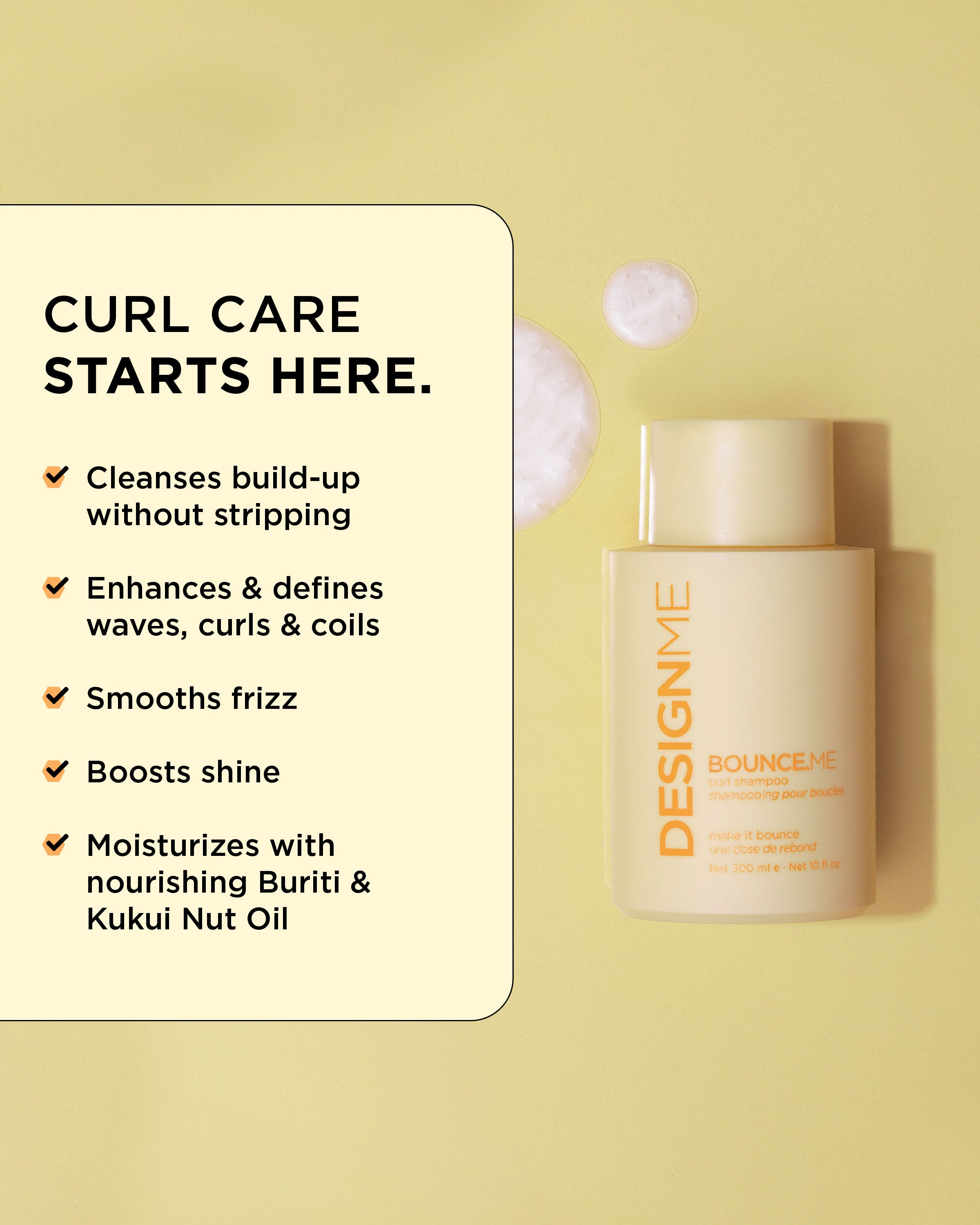 DESIGNME BOUNCE.ME Curl Shampoo Discovery Size