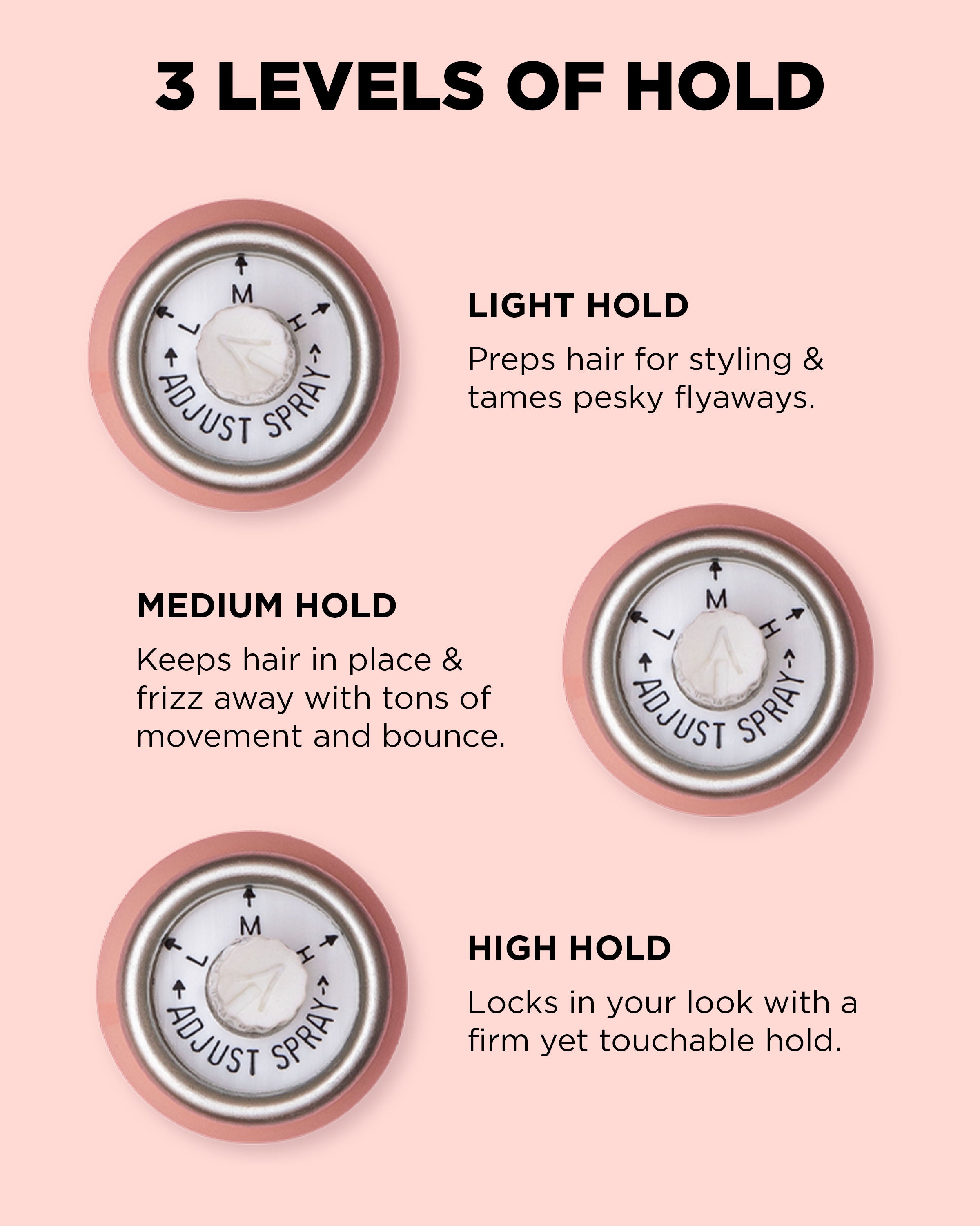 DESIGNME HOLD.ME Three-Way Hairspray