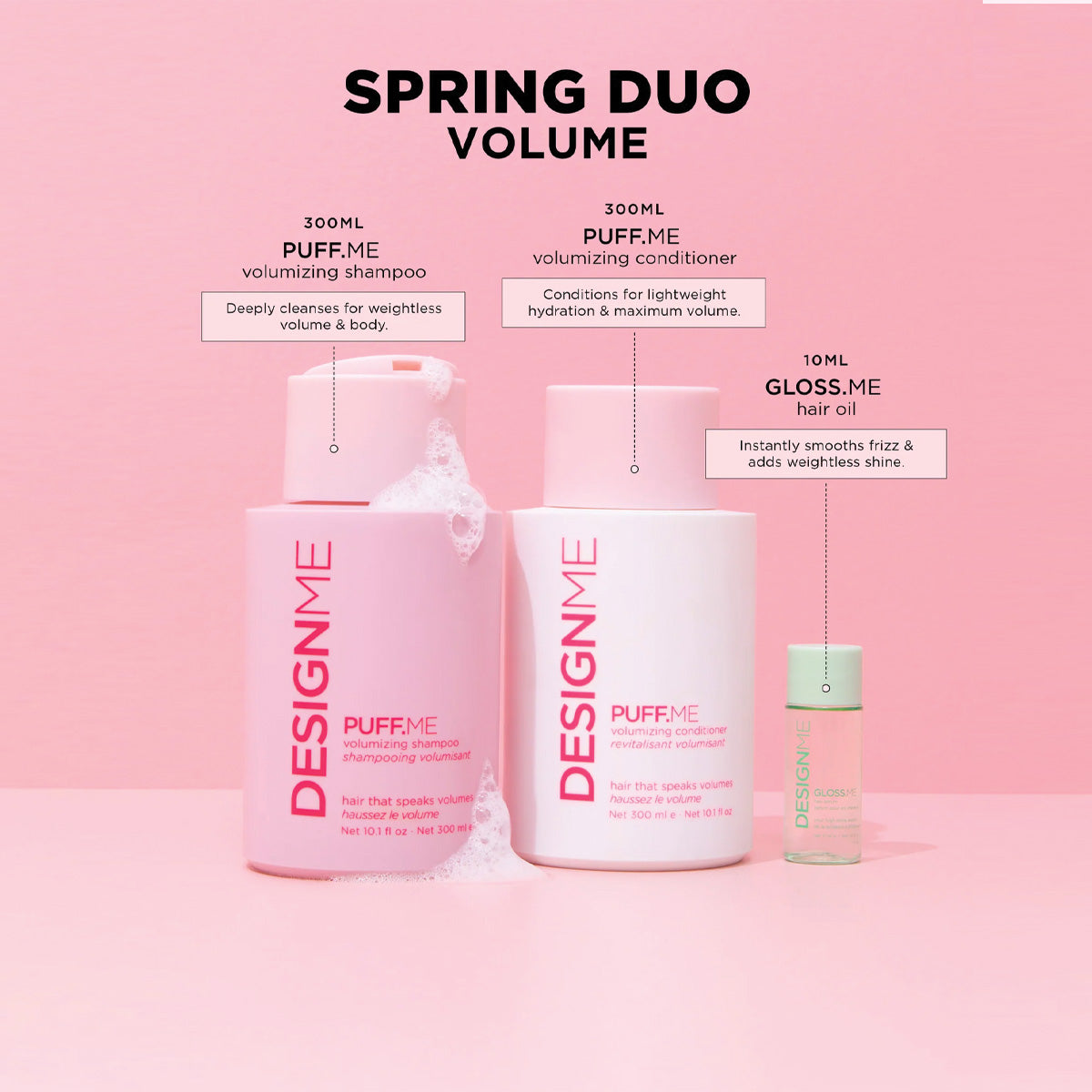 DESIGNME PUFF.ME Wash Day Duo for Volume