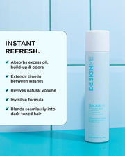 DESIGNME QUICKIE.ME Dry Shampoo for Dark Tones