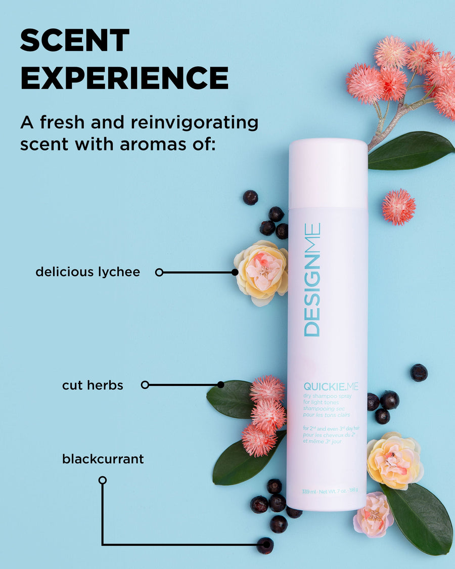 DESIGNME QUICKIE.ME Dry Shampoo for Light Tones