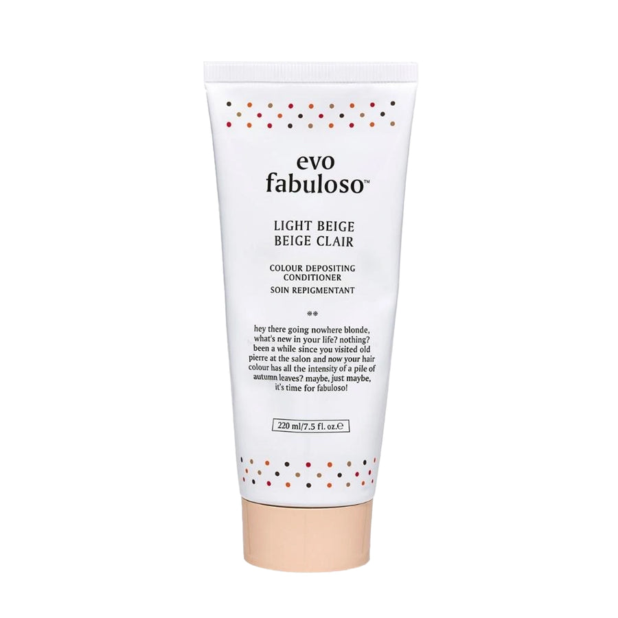 Evo Fabuloso Light Beige Colour Depositing Conditioner